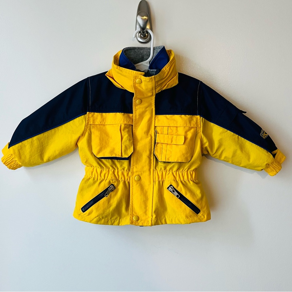 Vintage throwback Oshkosh B’Gosh windbreaker,Coat, with Jacket turns into two